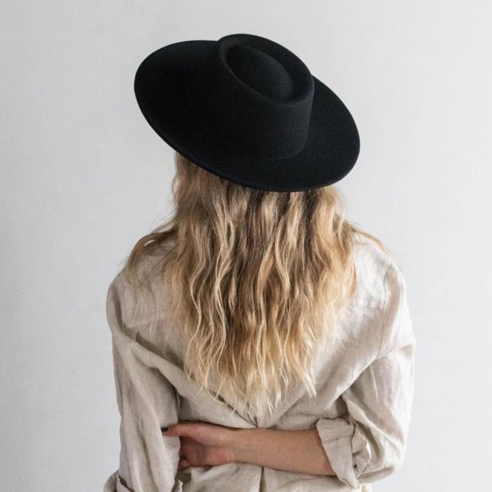 🔥RESTOCKED!🔥 Western Felted Gambler Hat With Hat Band - Picture 5 of 10